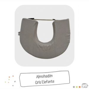 Almohadón Gris Elefante