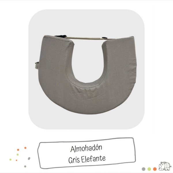 Almohadón Gris Elefante